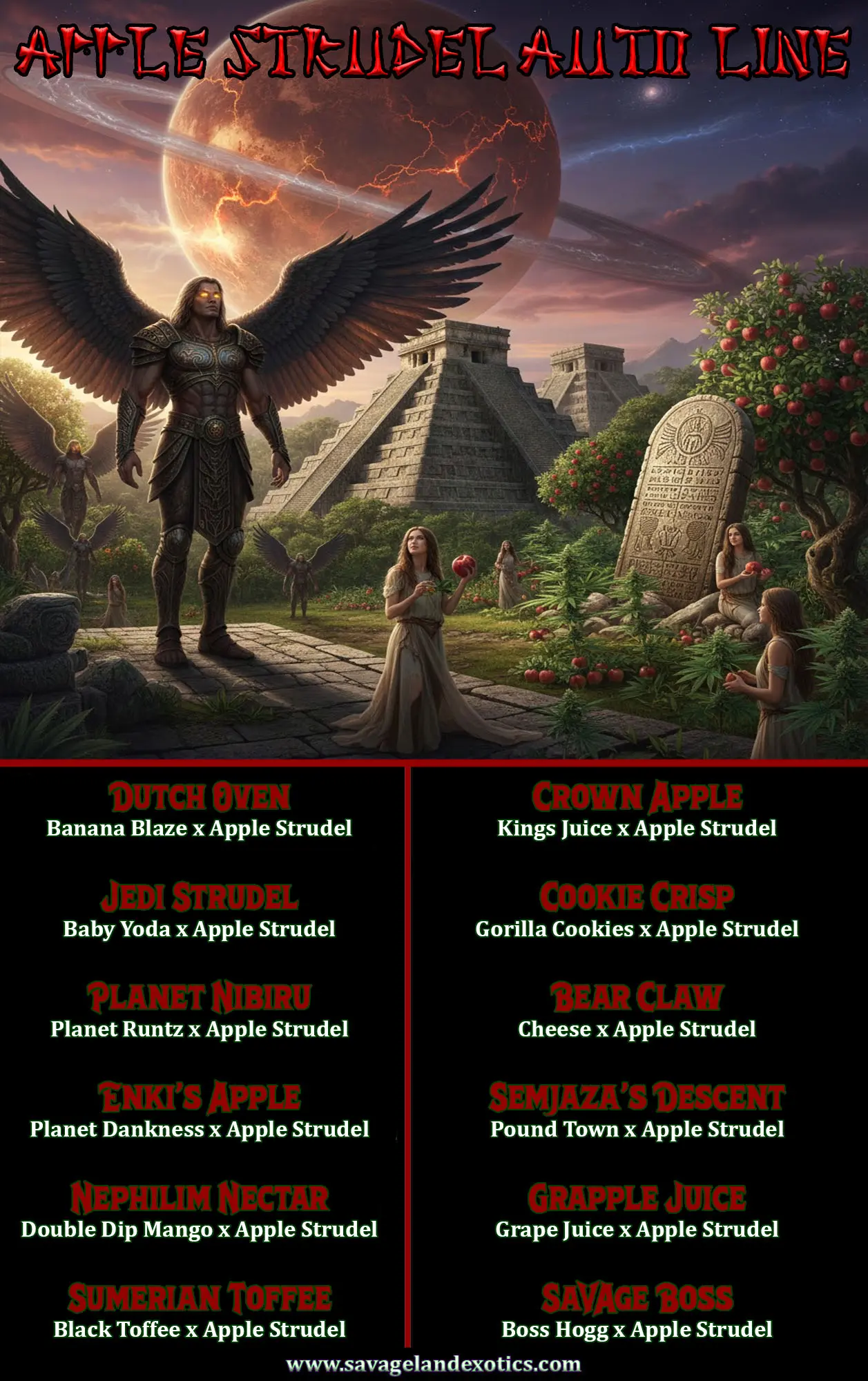 Apple Strudel Line